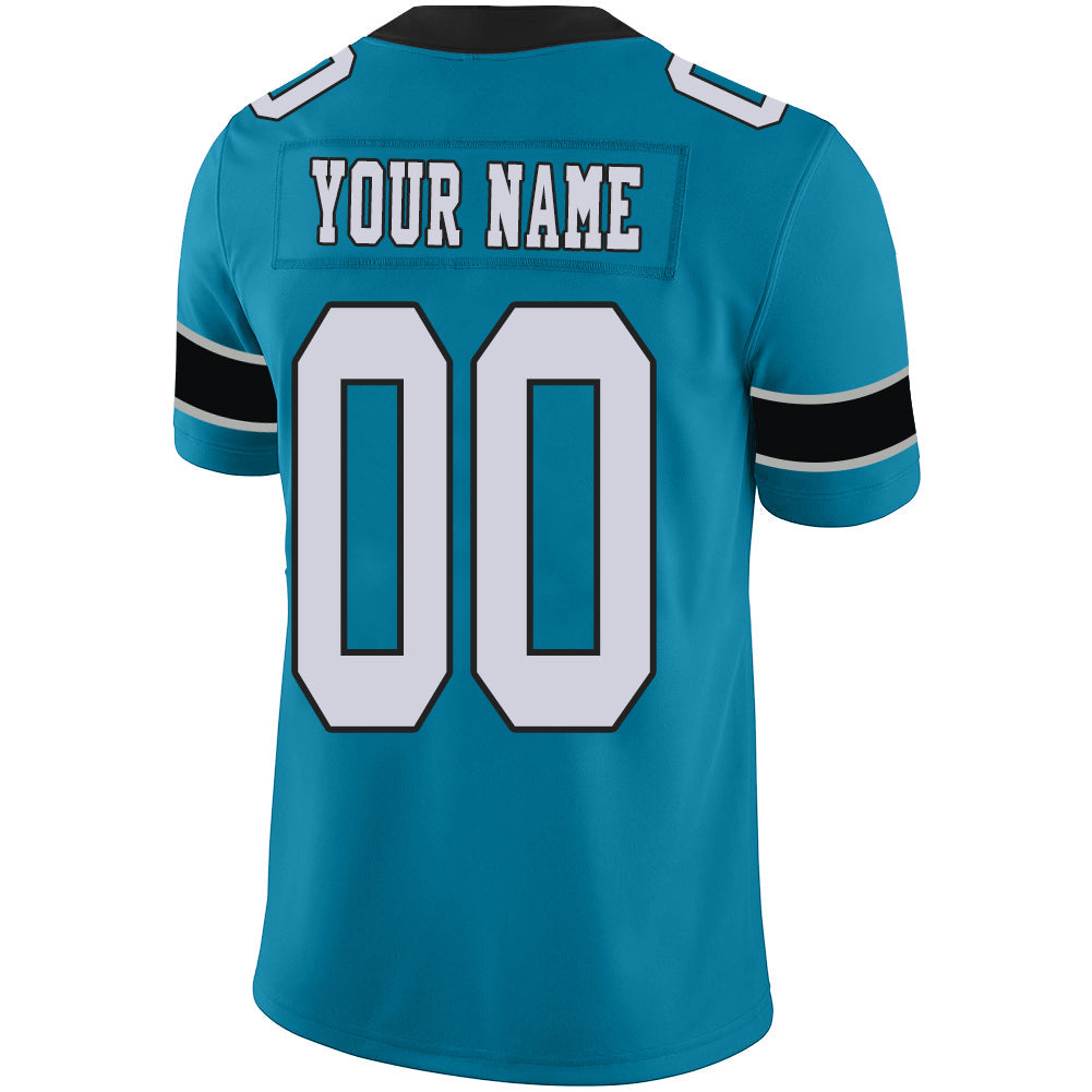 Custom Blue Football Shirt Top