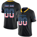 Custom Black LAC Football Shirt Top