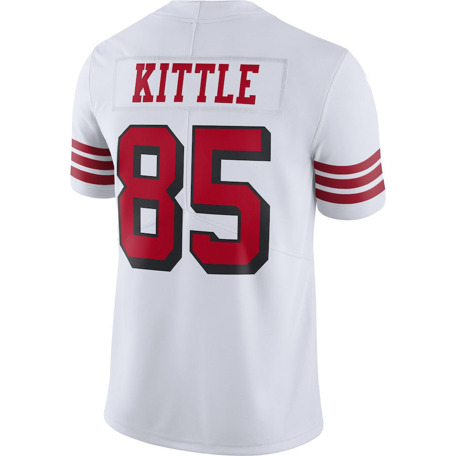 Custom #85 Black 2022 SF Football Shirt Top