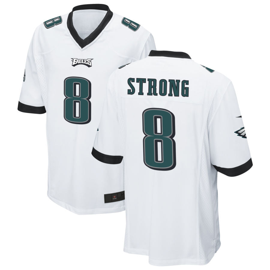 Custom #8 PHI Football Shirt Top
