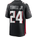 Custom #24 Black ATL Football Shirt Top