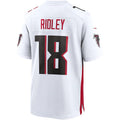 Custom #18 White ATL Football Shirt Top
