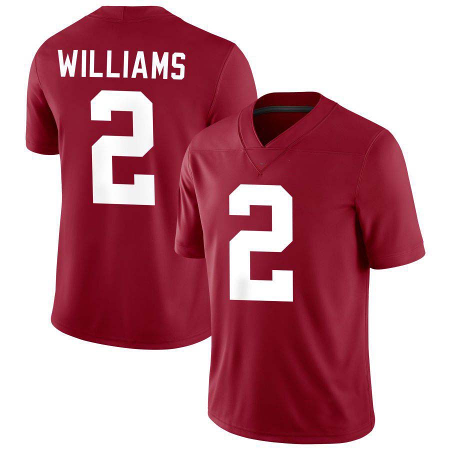 Custom #2 Red Football Shirt Top