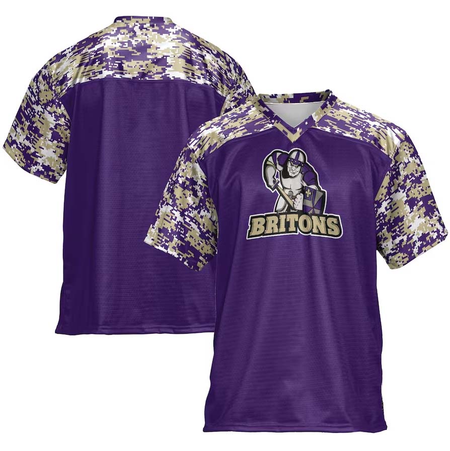 Custom Purple Football Shirt Top