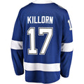 Custom #17 Blue TBL Hockey Shirt Top
