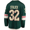 Custom #32 Green MIN Hockey Shirt Top