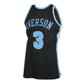Custom #3 Black 2006 DEN Basketball Shirt Top