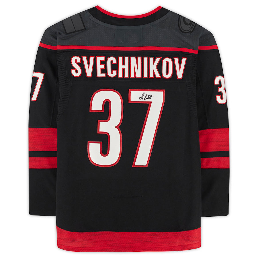 Custom #37 Black CAR Hockey Shirt Top