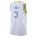 Custom #3 White 2022 LAL Basketball Shirt Top