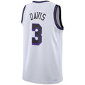 Custom #3 White 2022 LAL Basketball Shirt Top