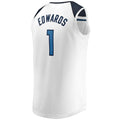 Custom #1 White 2022 MIN Basketball Shirt Top