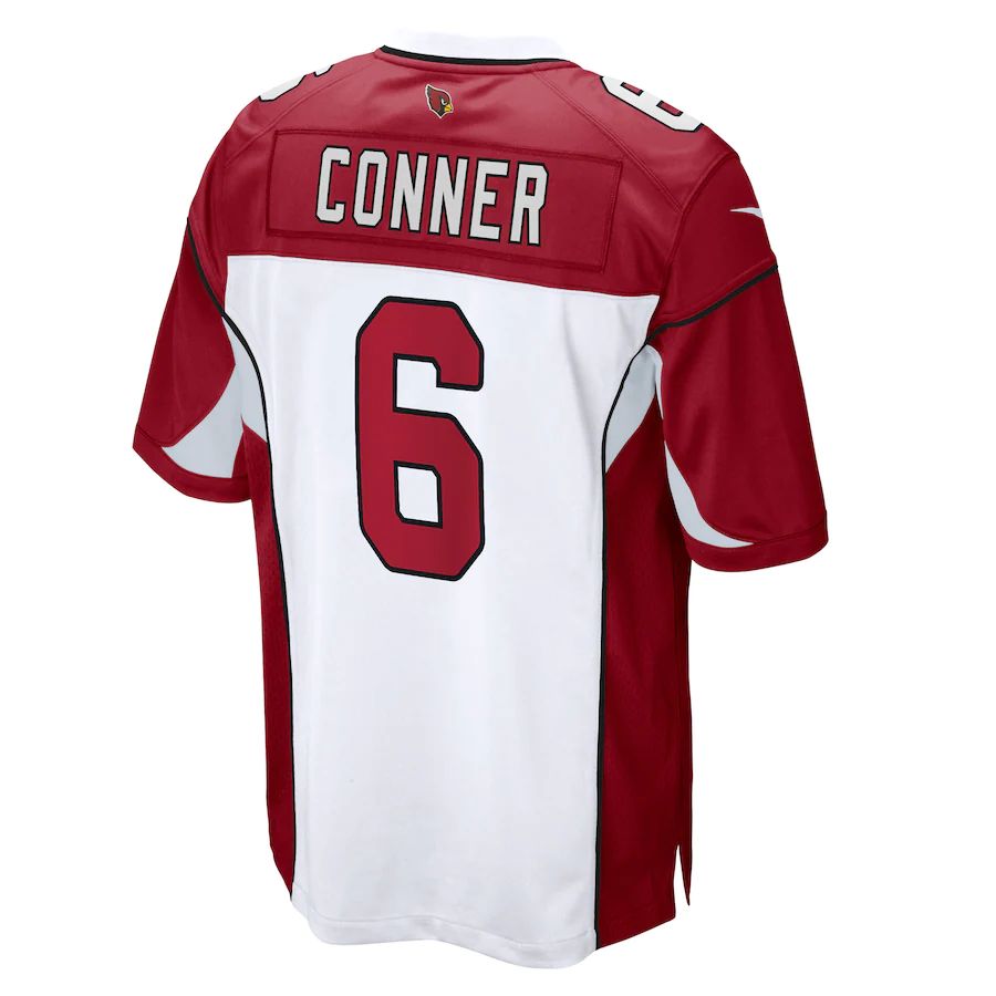 Custom #6 White Football Shirt Top