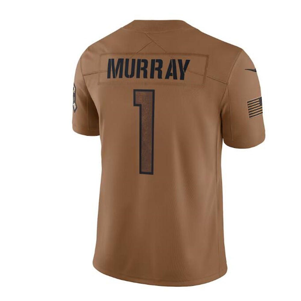 Custom #1 Brown 2023 Football Shirt Top