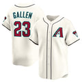 Custom #23 Cream ARI Baseball Shirt Top