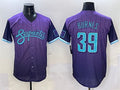 Custom #39 Purple 2025 City Connect ARI Baseball Shirt Top
