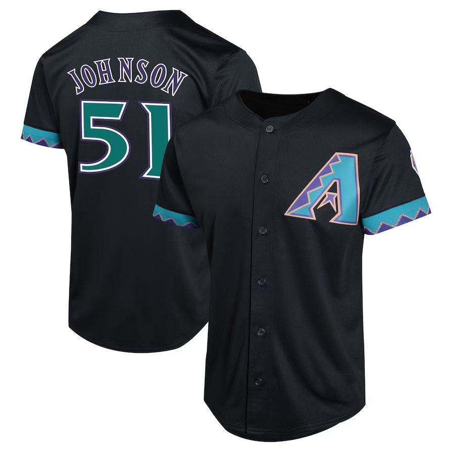 Custom #51 Black ARI Baseball Shirt Top
