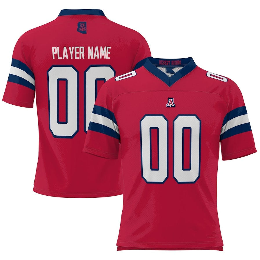 Custom Red Football Shirt Top