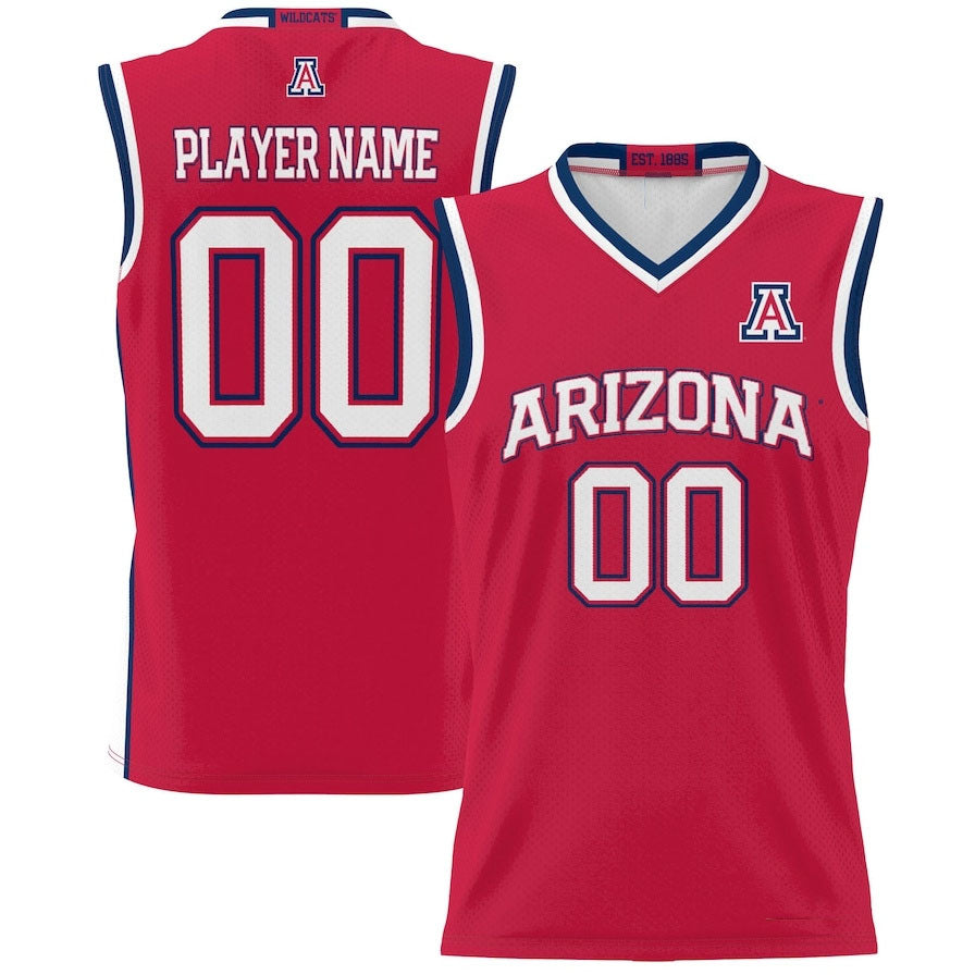 Custom Red Basketball Shirt Top