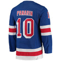 Custom #10 Blue Hockey Shirt Top