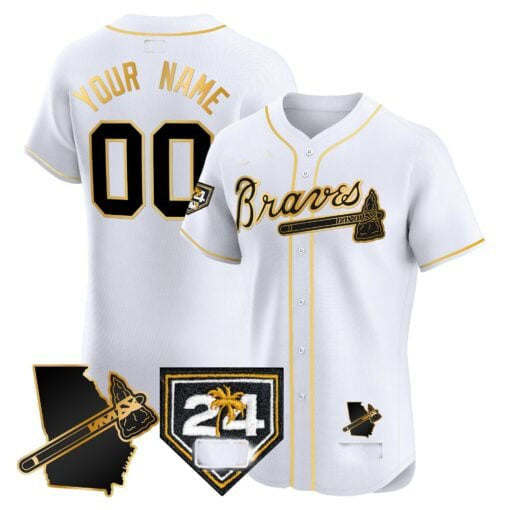 Custom 2024 ATL Baseball Shirt Top