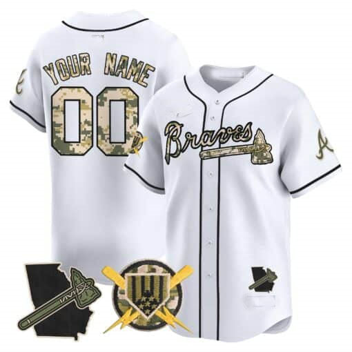 Custom ATL Baseball Shirt Top