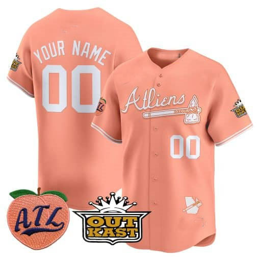 Custom ATL Baseball Shirt Top