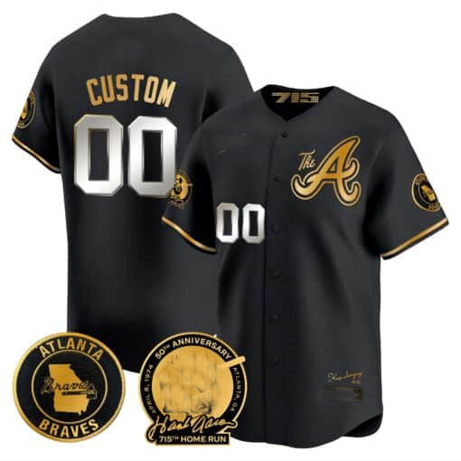 Custom ATL Baseball Shirt Top