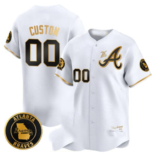 Custom ATL Baseball Shirt Top