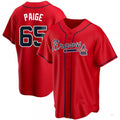 Custom #65 Red ATL Baseball Shirt Top