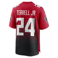 Custom #24 Red ATL Football Shirt Top