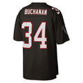 Custom #34 Black ATL Football Shirt Top