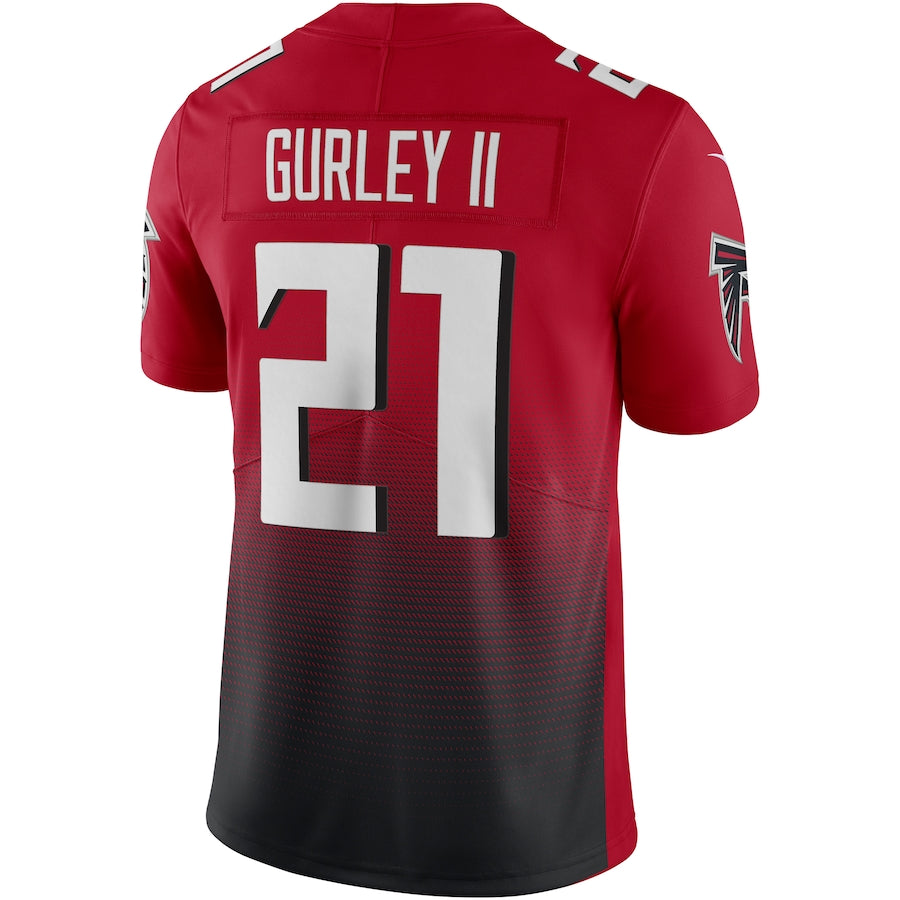 Custom #21 Red ATL Football Shirt Top