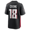 Custom #18 Black ATL Football Shirt Top