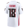 Custom #18 White ATL Football Shirt Top