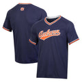 Custom Navy College Shirt Top