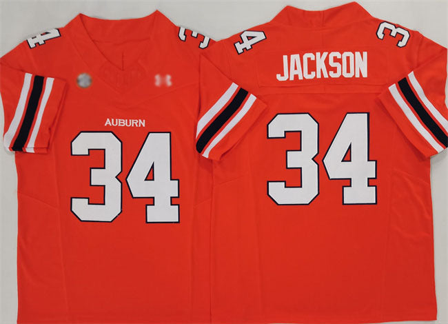 Custom #34 Orange 2024 College Shirt Top