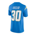 Custom #30 Powder Blue LAC Football Shirt Top
