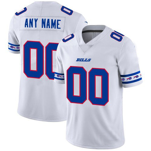 Custom White BUF Football Shirt Top