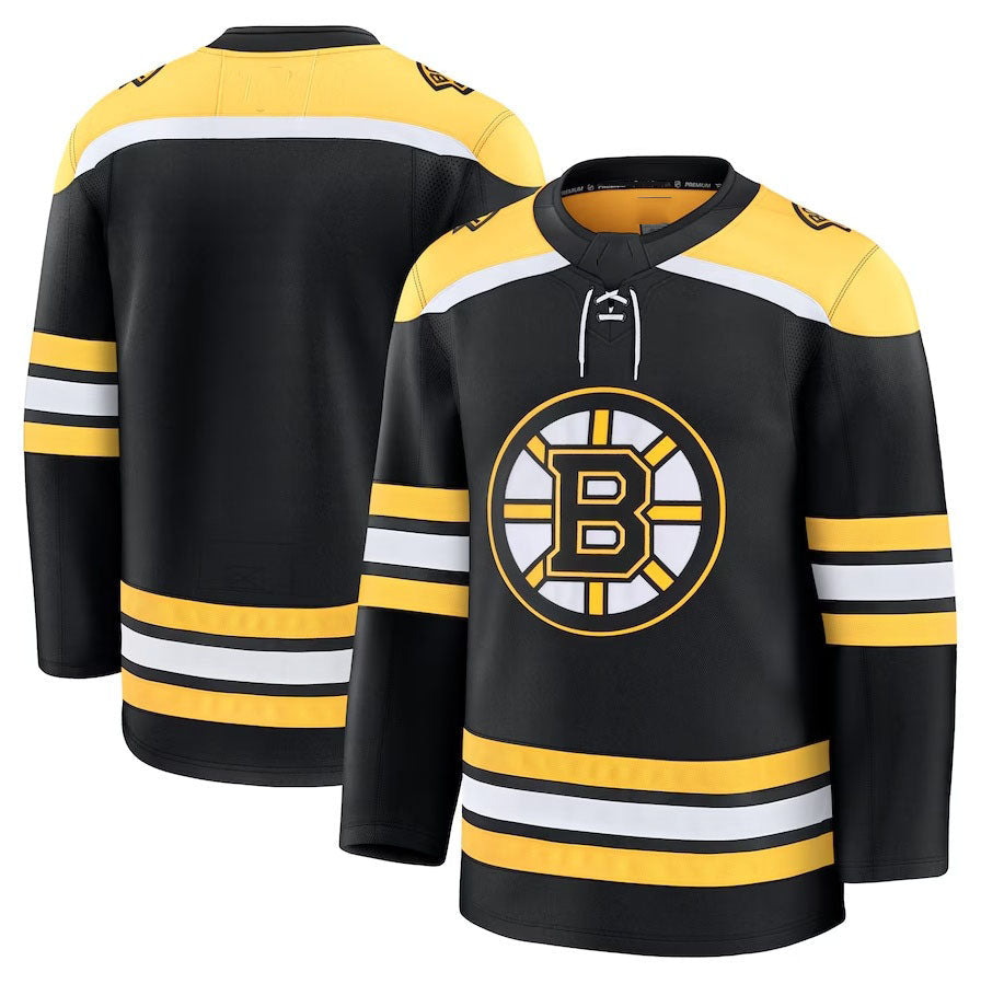 Custom Black BOS Hockey Shirt Top