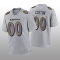 Custom Gray BAL Football Shirt Top