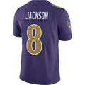 Custom #8 Purple BAL Football Shirt Top