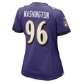 Custom #96 Purple BAL Football Shirt Top