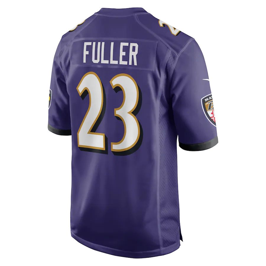 Custom #23 Purple BAL Football Shirt Top