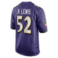 Custom #52 Purple BAL Football Shirt Top