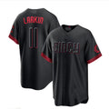 Custom #11 Black 2023 City Connect CIN Baseball Shirt Top