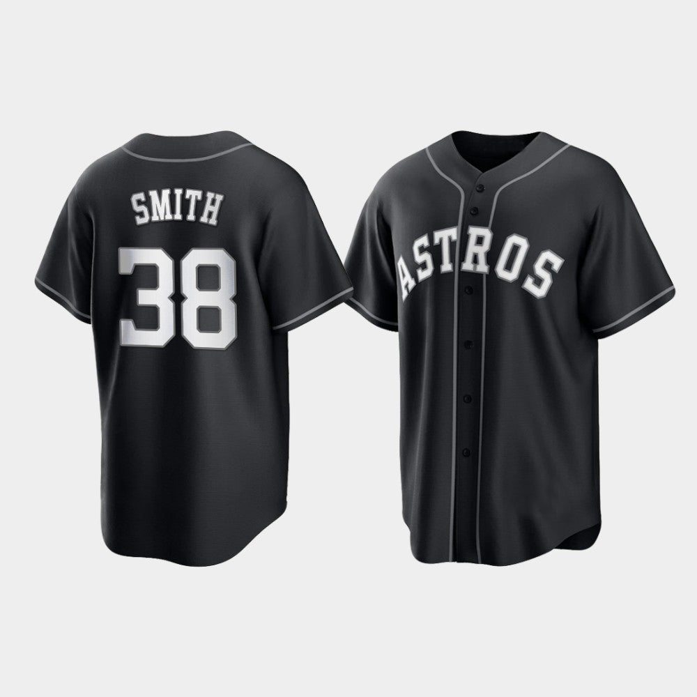Custom Black 2021 HOU Baseball Shirt Top