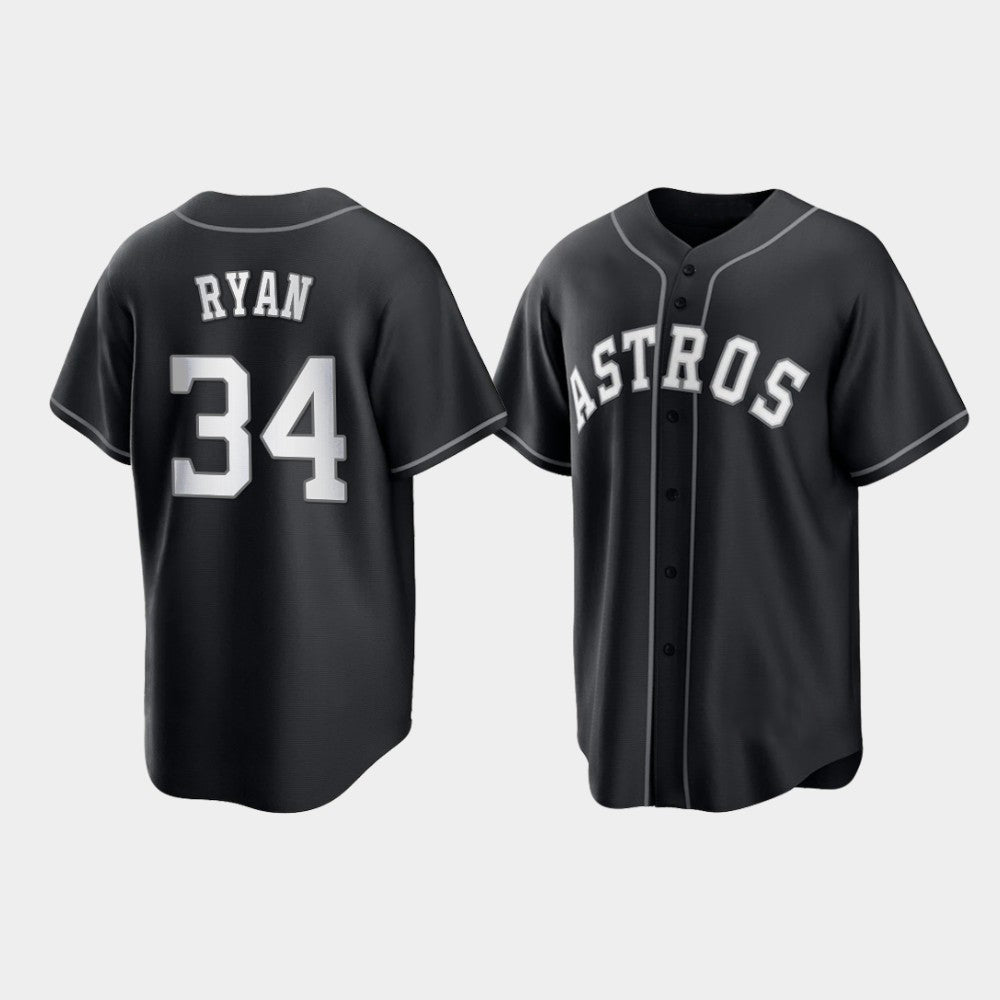 Custom Black 2021 HOU Baseball Shirt Top