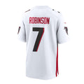 Custom #7 White ATL Football Shirt Top
