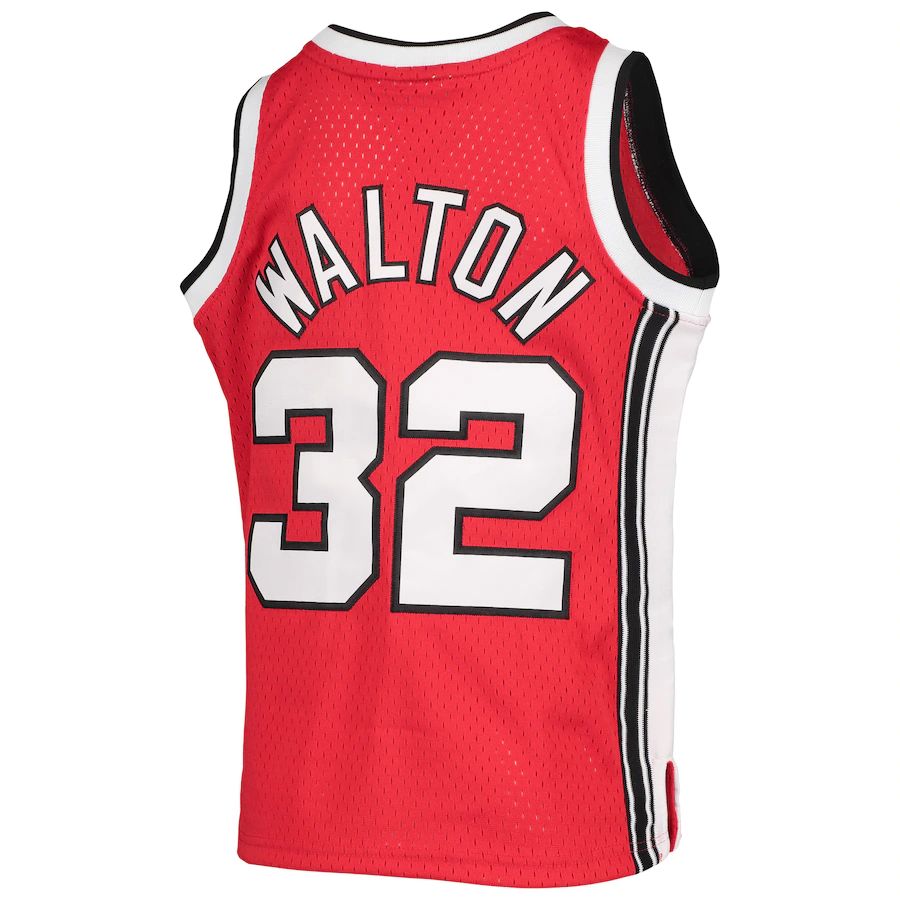 Custom #32 Red 1976 POR Basketball Shirt Top