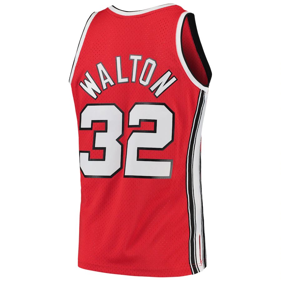 Custom #32 Red 1976 POR Basketball Shirt Top